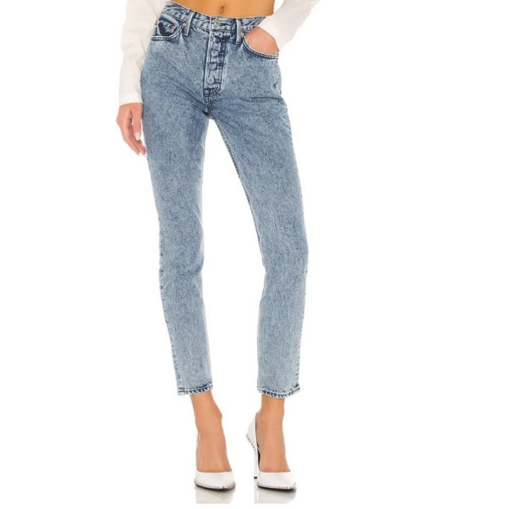 Grlfrnd The Karolina All I Want Jeans Size 29 Mid Wash Blue